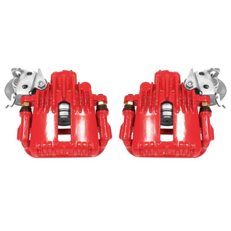 Power Stop 93-97 Chevrolet Camaro Rear Red Calipers w/Brackets - Pair Power Stop 93-97 Chevrolet Camaro Rear Red Calipers w/Brackets - Pair