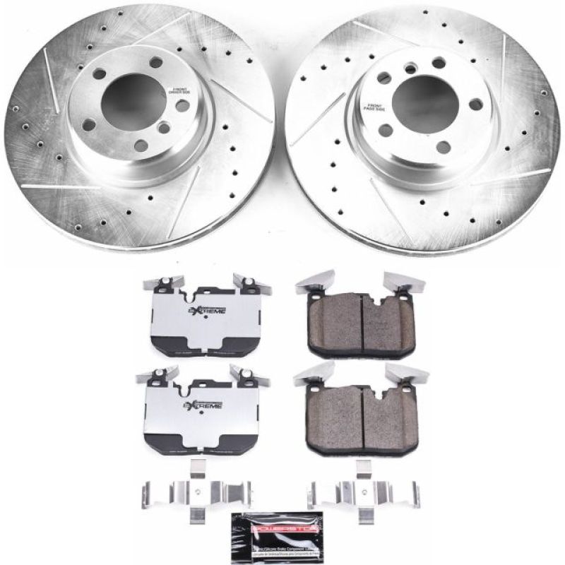 Power Stop 14-16 BMW 228i Front Z26 Street Warrior Brake Kit Power Stop 14-16 BMW 228i Front Z26 Street Warrior Brake Kit