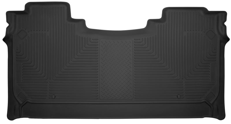 Husky Liners 2019+ Dodge Ram 1500 Crew Cab X-Act Contour Black 2nd Seat Floor Liners Husky Liners 2019+ Dodge Ram 1500 Crew Cab X-Act Contour Black 2nd Seat Floor Liners