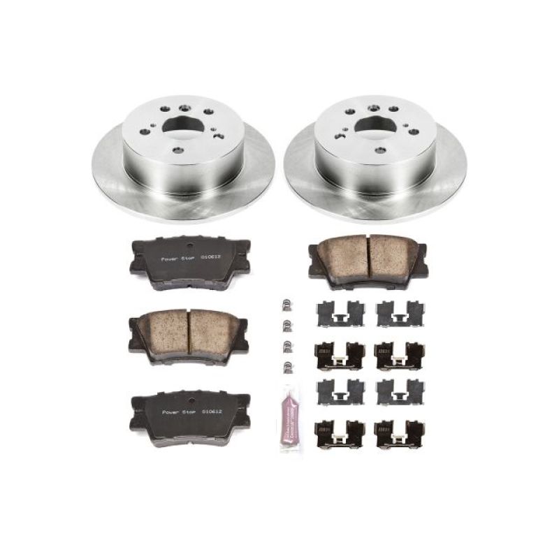 Power Stop 07-12 Lexus ES350 Rear Autospecialty Brake Kit Power Stop 07-12 Lexus ES350 Rear Autospecialty Brake Kit