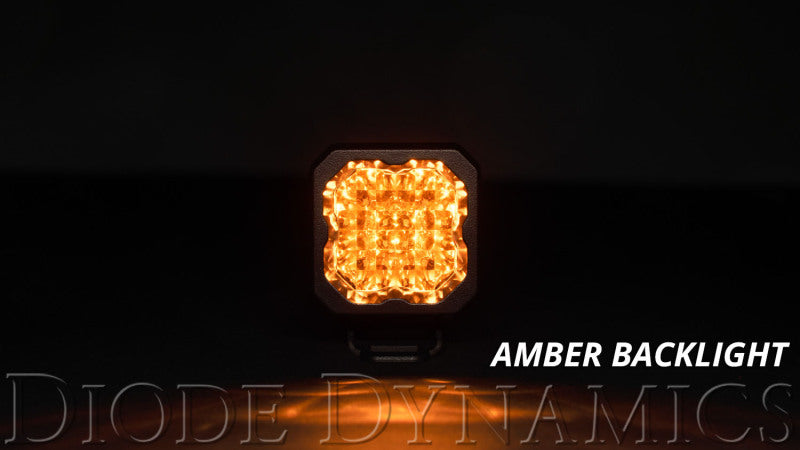 Diode Dynamics Stage Series C1 LED Pod Pro - Yellow Flood Flush ABL (Pair) Diode Dynamics Stage Series C1 LED Pod Pro - Yellow Flood Flush ABL (Pair)