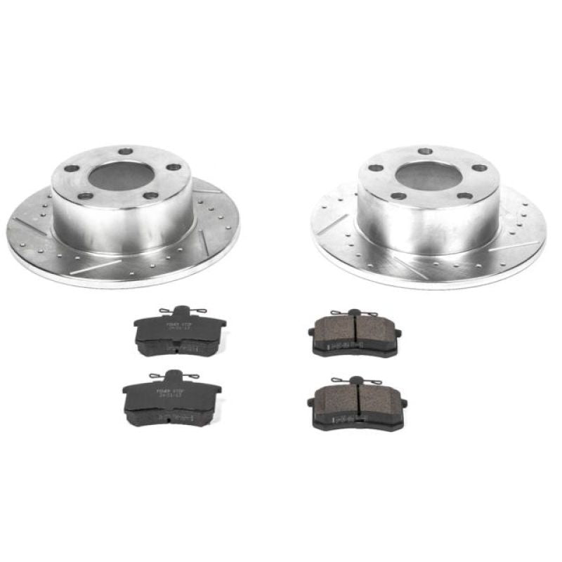 Power Stop 95-97 Audi A6 Rear Z23 Evolution Sport Brake Kit Power Stop 95-97 Audi A6 Rear Z23 Evolution Sport Brake Kit