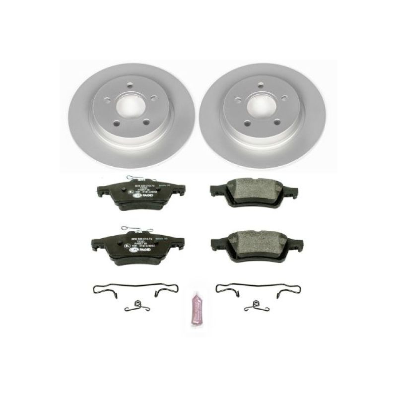 Power Stop 08-13 Volvo C30 Rear Euro-Stop Brake Kit Power Stop 08-13 Volvo C30 Rear Euro-Stop Brake Kit