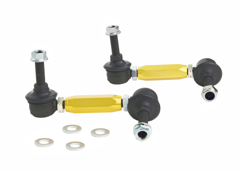 Whiteline Universal Swaybar Link Kit-Heavy Duty Adj Steel Ball w/ 10mm Ball Stud Whiteline Universal Swaybar Link Kit-Heavy Duty Adj Steel Ball w/ 10mm Ball Stud