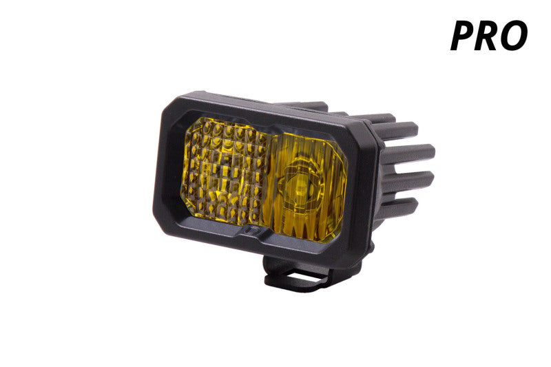 Diode Dynamics Stage Series 2 In LED Pod Pro - Yellow Spot Standard ABL Each Diode Dynamics Stage Series 2 In LED Pod Pro - Yellow Spot Standard ABL Each