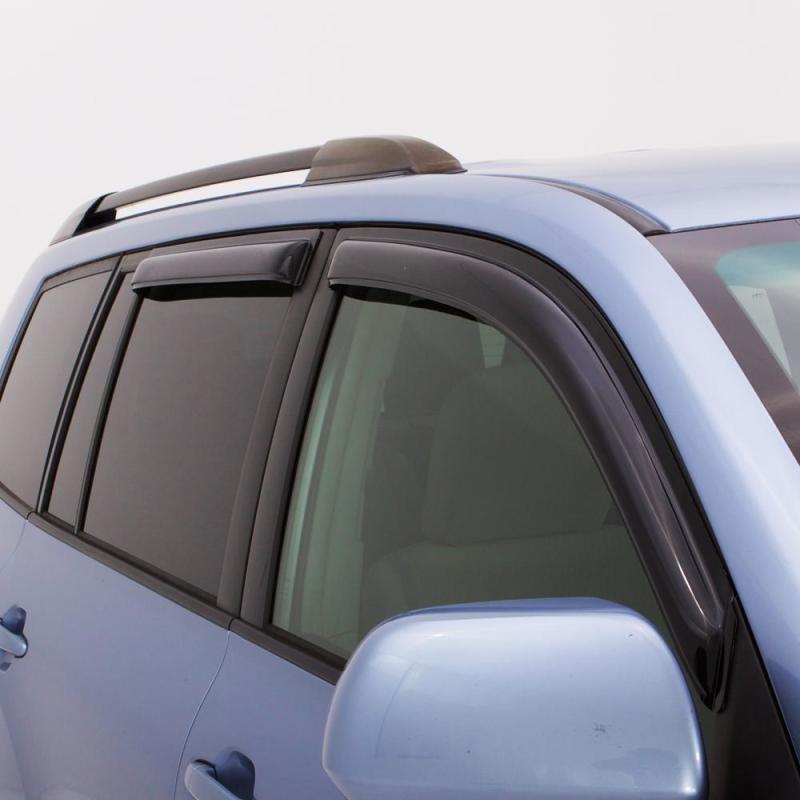 AVS 11-18 Jeep Grand Cherokee Ventvisor Outside Mount Window Deflectors 4pc - Smoke AVS 11-18 Jeep Grand Cherokee Ventvisor Outside Mount Window Deflectors 4pc - Smoke