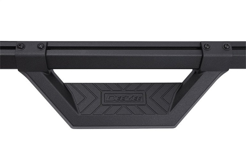 Deezee 99-23 Chevrolet/GMC/Dodge/Ford Full Size Truck Hex Cast -Super Cab Side Steps (Txt Blk) Deezee 99-23 Chevrolet/GMC/Dodge/Ford Full Size Truck Hex Cast -Super Cab Side Steps (Txt Blk)