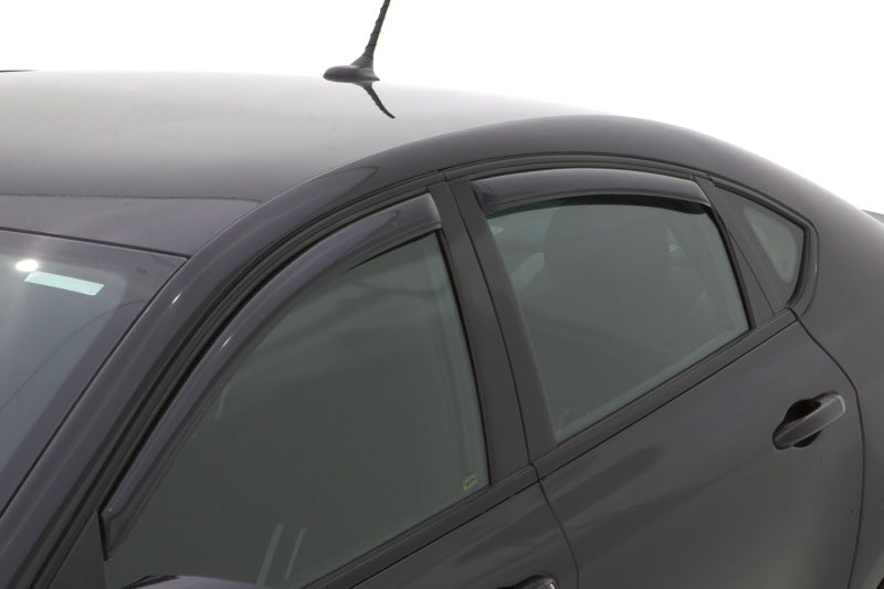 AVS 13-16 Dodge Dart Ventvisor In-Channel Front & Rear Window Deflectors 4pc - Smoke AVS 13-16 Dodge Dart Ventvisor In-Channel Front & Rear Window Deflectors 4pc - Smoke