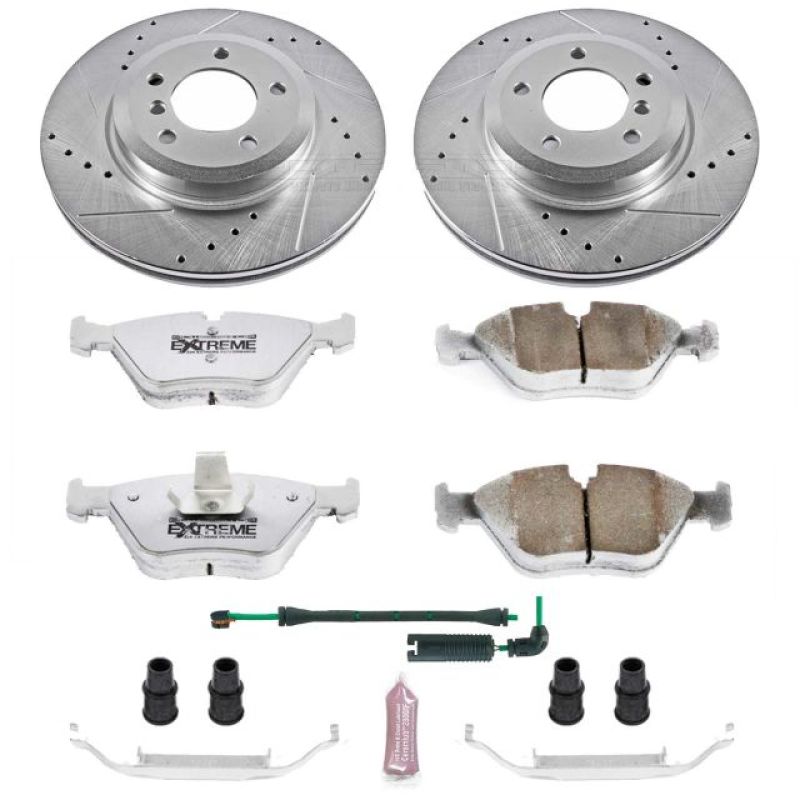 Power Stop 01-06 BMW 330Ci Front Z26 Street Warrior Brake Kit Power Stop 01-06 BMW 330Ci Front Z26 Street Warrior Brake Kit