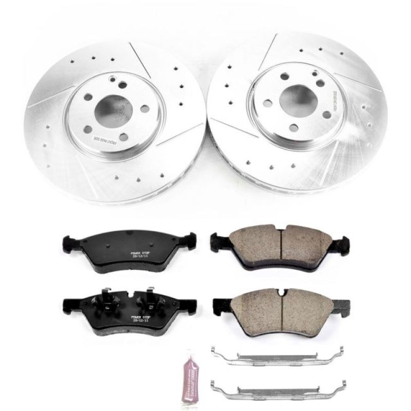 Power Stop 2006 Mercedes-Benz E500 Front Z23 Evolution Sport Brake Kit Power Stop 2006 Mercedes-Benz E500 Front Z23 Evolution Sport Brake Kit