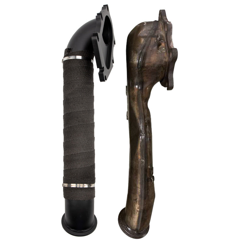 Wehrli 01-04 Chevrolet 6.6L LB7 Duramax 3in Down Pipe Wehrli 01-04 Chevrolet 6.6L LB7 Duramax 3in Down Pipe