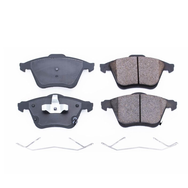 Power Stop 06-07 Mazda 6 Front Z17 Evolution Ceramic Brake Pads w/Hardware Power Stop 06-07 Mazda 6 Front Z17 Evolution Ceramic Brake Pads w/Hardware