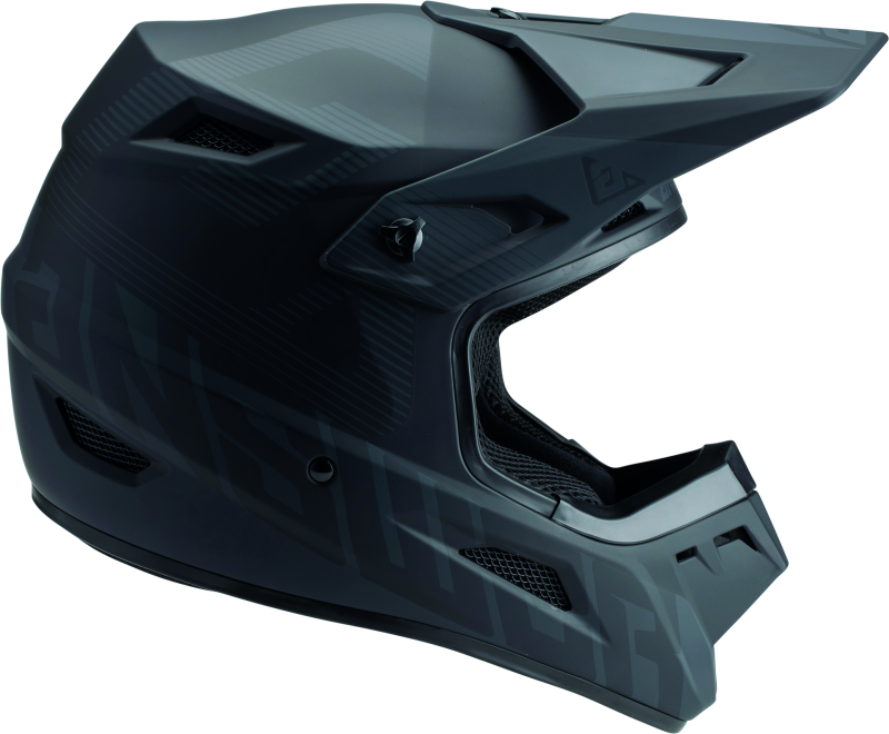 Answer AR1 V2 Bold Helmet Black/Dark Grey Youth - Small Answer AR1 V2 Bold Helmet Black/Dark Grey Youth - Small