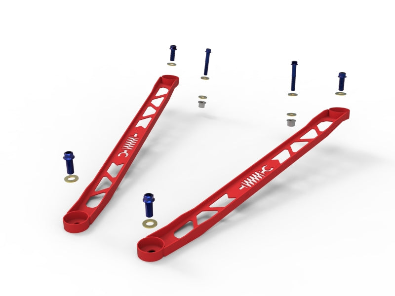 aFe CONTROL 304 Stainless Steel Front Suspension Strut Brace Red - Toyota GR Supra (A90) 20-21 aFe CONTROL 304 Stainless Steel Front Suspension Strut Brace Red - Toyota GR Supra (A90) 20-21