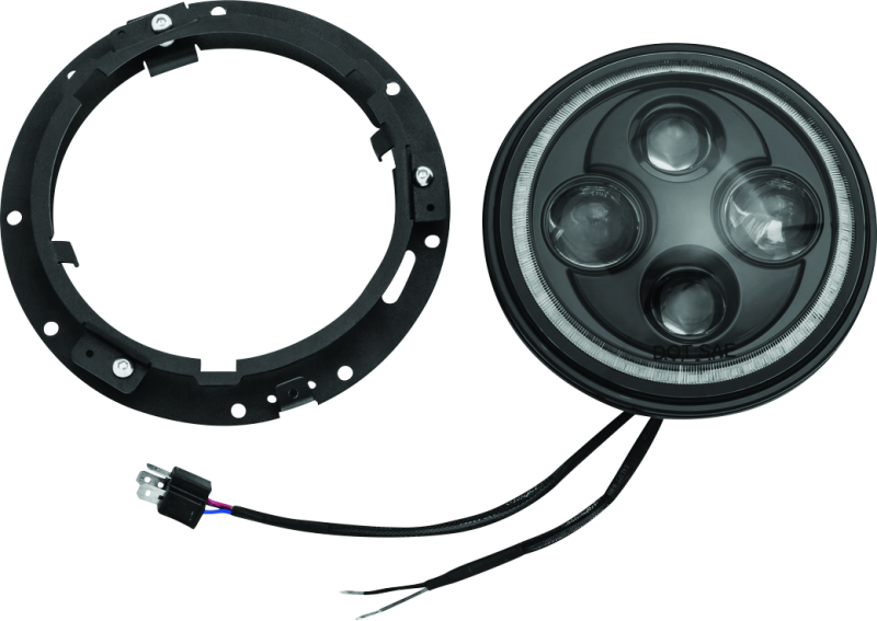 Kuryakyn Orbit Vision 7inch Led Headlight Kuryakyn Orbit Vision 7inch Led Headlight