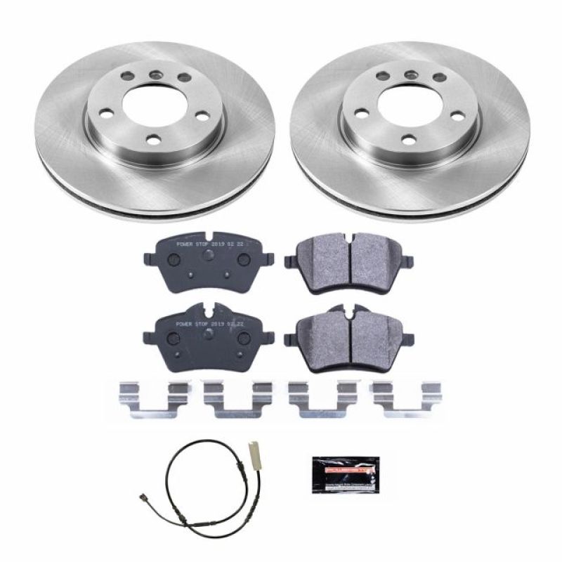Power Stop 11-16 Mini Cooper Countryman Front Track Day Brake Kit Power Stop 11-16 Mini Cooper Countryman Front Track Day Brake Kit