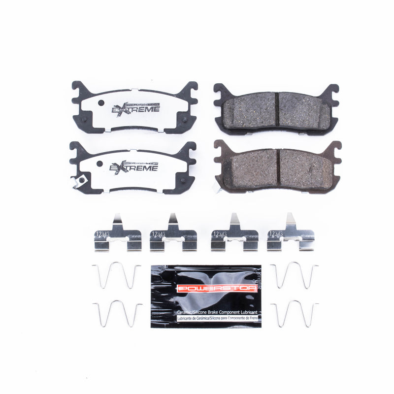 Power Stop 97-03 Ford Escort Rear Z26 Extreme Street Brake Pads w/Hardware Power Stop 97-03 Ford Escort Rear Z26 Extreme Street Brake Pads w/Hardware