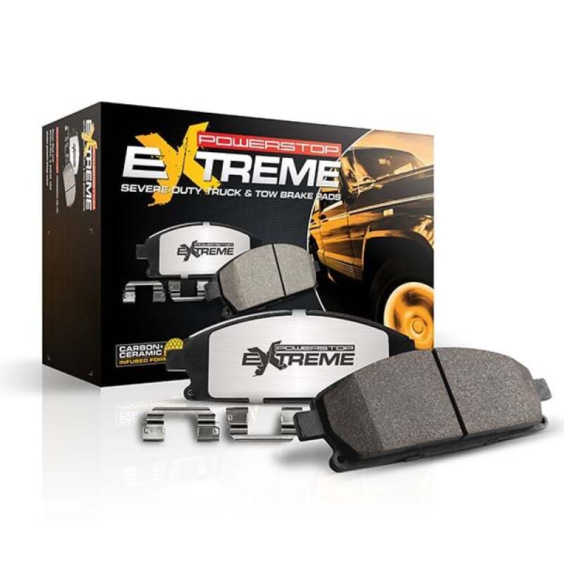 Power Stop 16-23 Mercedes-Benz Metris Rear Z36 Truck & Tow Brake Pad w/Hardware Power Stop 16-23 Mercedes-Benz Metris Rear Z36 Truck & Tow Brake Pad w/Hardware