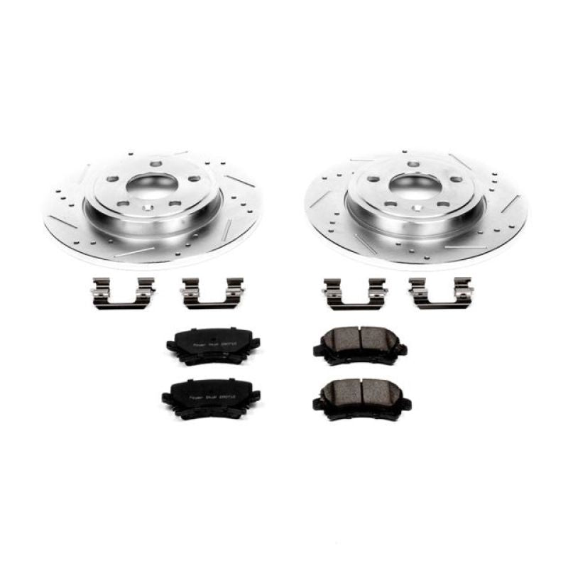 Power Stop 05-09 Audi A4 Rear Z23 Evolution Sport Brake Kit Power Stop 05-09 Audi A4 Rear Z23 Evolution Sport Brake Kit