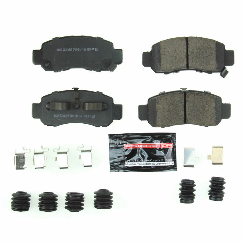 Power Stop 00-06 Honda Insight Front Z23 Evolution Sport Brake Pads w/Hardware Power Stop 00-06 Honda Insight Front Z23 Evolution Sport Brake Pads w/Hardware