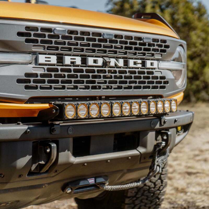 KC HiLiTES 21-24 Ford Bronco Front Bumper Light Bar Mount (For 30in FLEX ERA LED Light Bar) KC HiLiTES 21-24 Ford Bronco Front Bumper Light Bar Mount (For 30in FLEX ERA LED Light Bar)