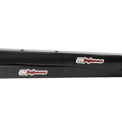 UMI 91-96 GM B-Body Boxed Extended Length Lower Control Arms - Black