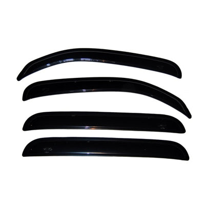 AVS 06-11 Chevy HHR Ventvisor Outside Mount Window Deflectors 4pc - Smoke