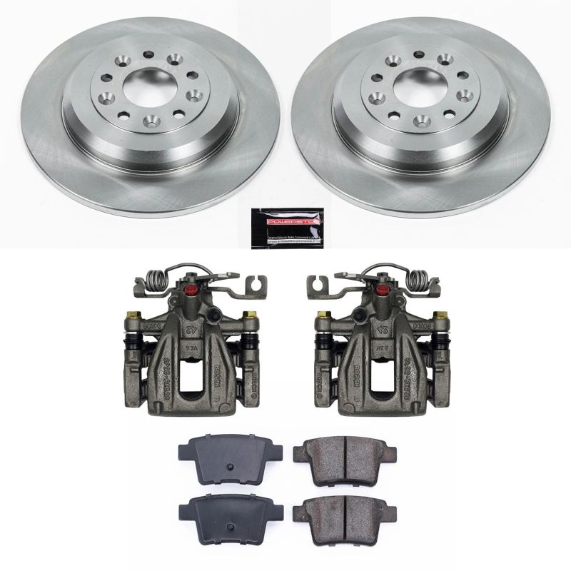 Power Stop 05-07 Ford Five Hundred Rear Autospecialty Brake Kit w/Calipers Power Stop 05-07 Ford Five Hundred Rear Autospecialty Brake Kit w/Calipers