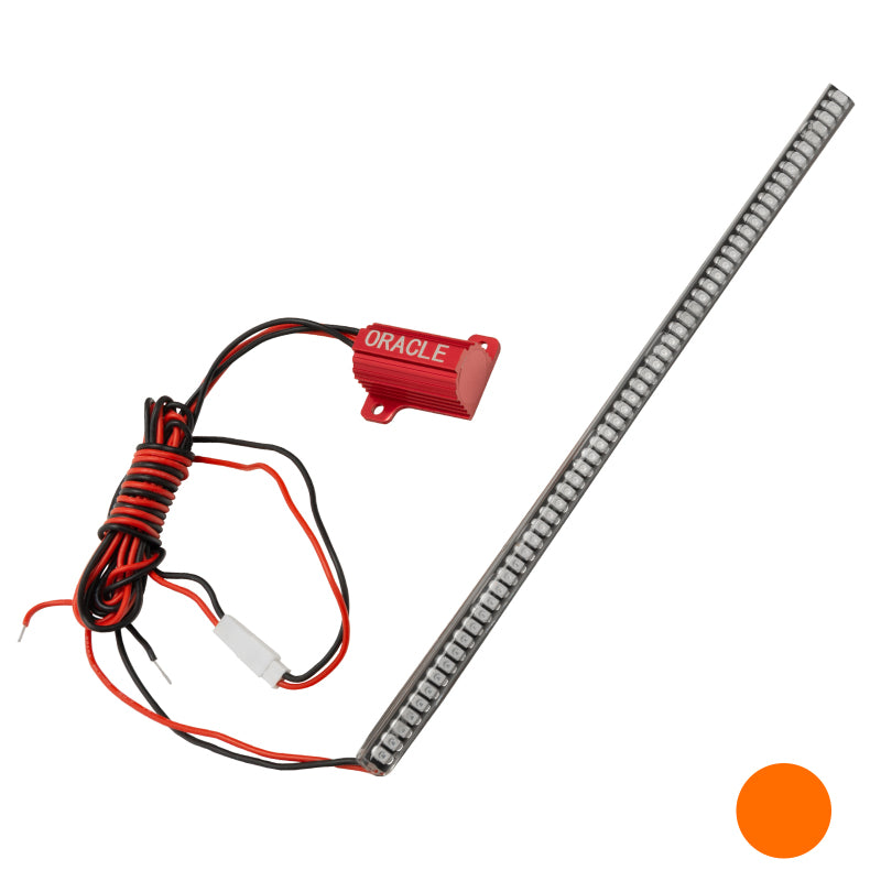 Oracle 9in Waterproof LED Concept Strip (Single) - Amber SEE WARRANTY Oracle 9in Waterproof LED Concept Strip (Single) - Amber SEE WARRANTY
