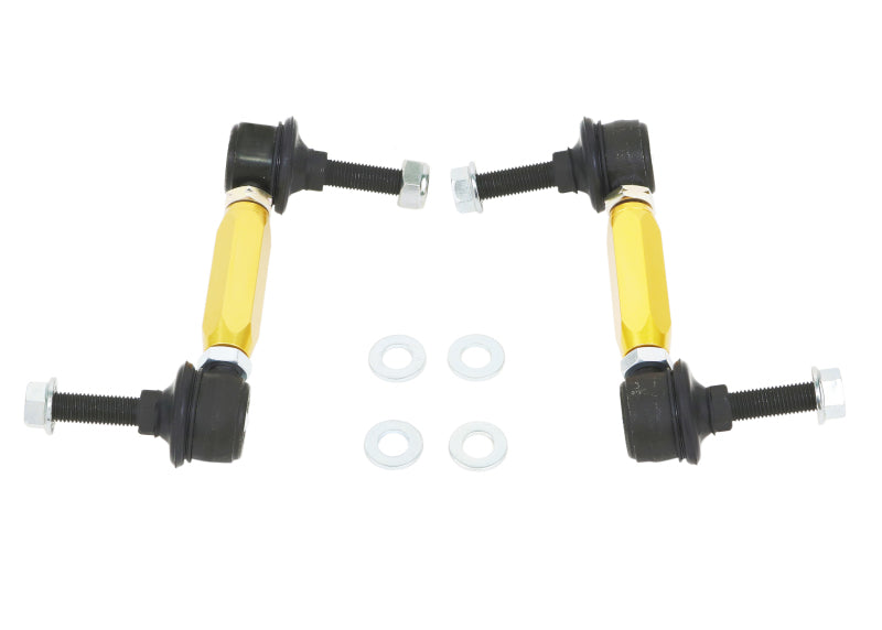 Whiteline Universal Swaybar Link Kit-Heavy Duty Adj Steel Ball w/ 10mm Ball Stud Whiteline Universal Swaybar Link Kit-Heavy Duty Adj Steel Ball w/ 10mm Ball Stud