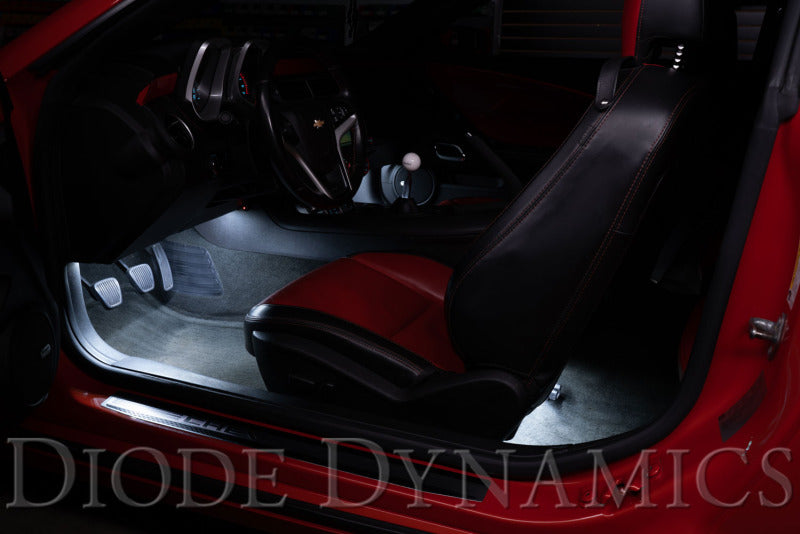 Diode Dynamics RGBW Footwell Strip Kit 2pc Multicolor Diode Dynamics RGBW Footwell Strip Kit 2pc Multicolor