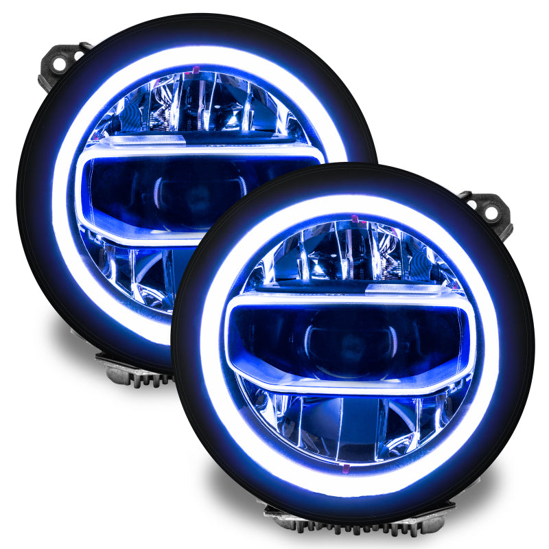 Oracle Jeep Wrangler JL/JT RGB+W Headlight DRL  Kit - ColorSHIFT w/ Simple Controller SEE WARRANTY Oracle Jeep Wrangler JL/JT RGB+W Headlight DRL  Kit - ColorSHIFT w/ Simple Controller SEE WARRANTY