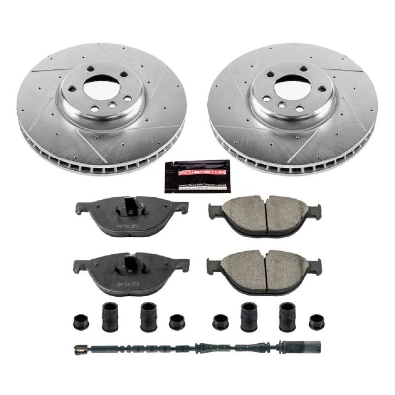 Power Stop 10-17 BMW 535i GT Front Z23 Evolution Sport Brake Kit Power Stop 10-17 BMW 535i GT Front Z23 Evolution Sport Brake Kit