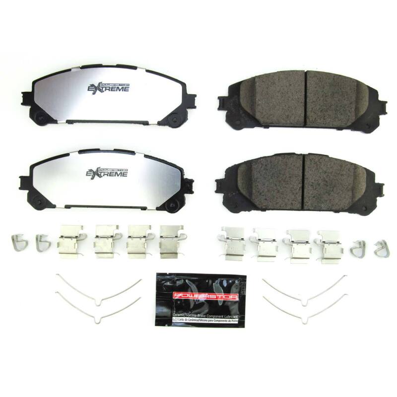 Power Stop 20-21 Toyota Highlander Front Z36 Truck & Tow Brake Pads w/Hardware Power Stop 20-21 Toyota Highlander Front Z36 Truck & Tow Brake Pads w/Hardware