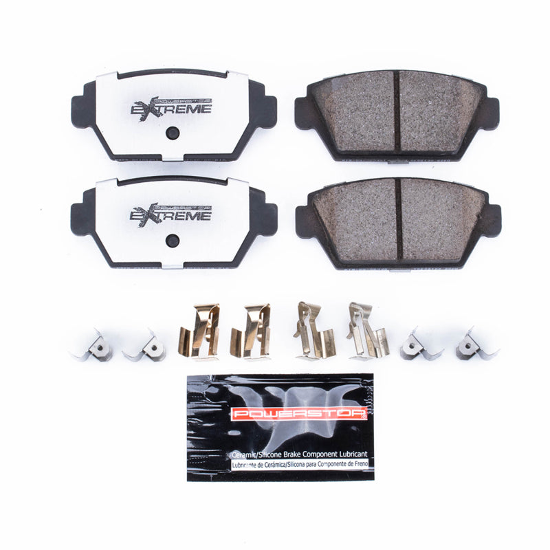 Power Stop 90-94 Eagle Talon Rear Z26 Extreme Street Brake Pads w/Hardware Power Stop 90-94 Eagle Talon Rear Z26 Extreme Street Brake Pads w/Hardware