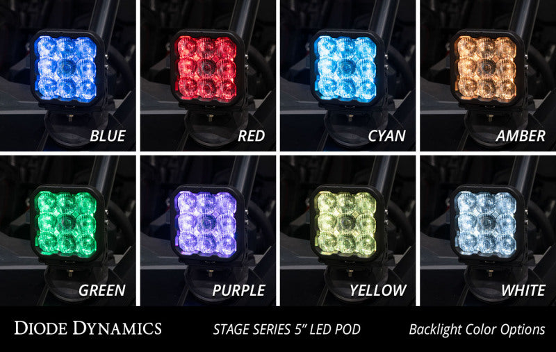 Diode Dynamics 17-24 Can-Am Maverick X3 Stage Series Ditch Light Bracket Kit Diode Dynamics 17-24 Can-Am Maverick X3 Stage Series Ditch Light Bracket Kit