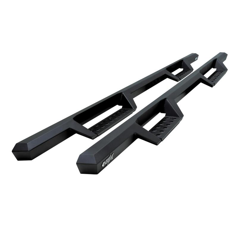 Westin 04-13 Chevy Silverado 1500 Crew Cab 2004-2013 HDX Drop Nerf Step Bars - Textured Black Westin 04-13 Chevy Silverado 1500 Crew Cab 2004-2013 HDX Drop Nerf Step Bars - Textured Black