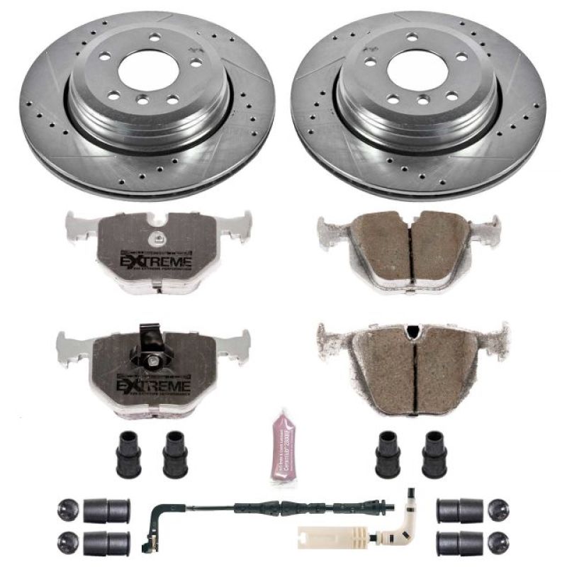 Power Stop 04-07 BMW 525i Rear Z26 Street Warrior Brake Kit Power Stop 04-07 BMW 525i Rear Z26 Street Warrior Brake Kit
