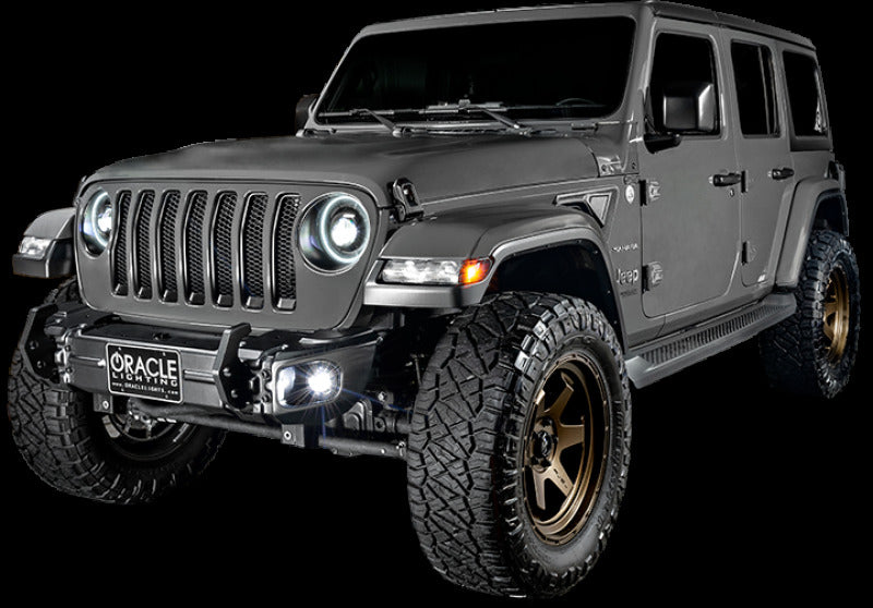 Oracle Jeep Wrangler JK/JL/JT High Performance W LED Fog Lights - White Oracle Jeep Wrangler JK/JL/JT High Performance W LED Fog Lights - White
