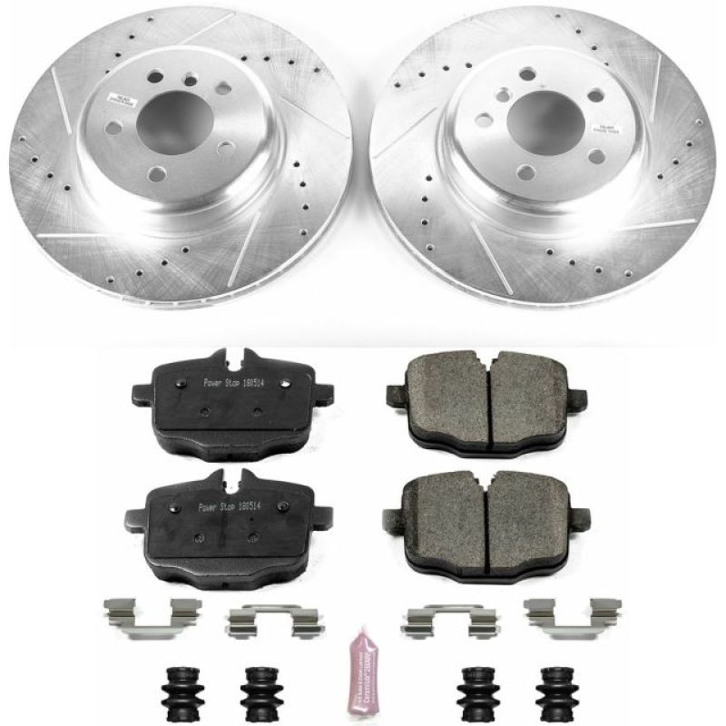 Power Stop 11-16 BMW 550i Rear Z23 Evolution Sport Brake Kit Power Stop 11-16 BMW 550i Rear Z23 Evolution Sport Brake Kit