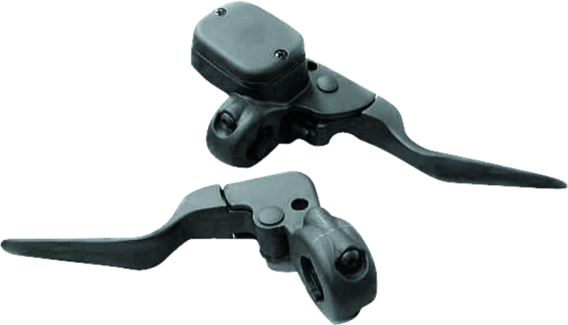 Bikers Choice Black 9/16 Bore Custom Handlebar Control Kit 1 Inch Bar Cable Clutch No Switches Bikers Choice Black 9/16 Bore Custom Handlebar Control Kit 1 Inch Bar Cable Clutch No Switches