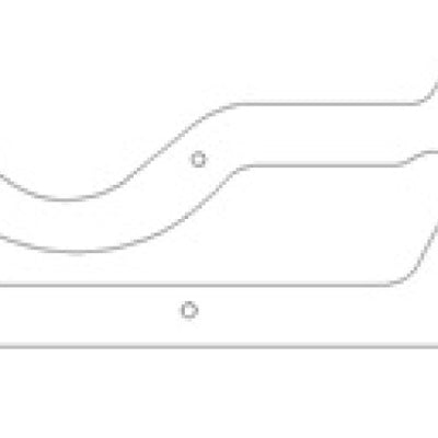 Cometic Chrysler LA V8 .125in Fiber Intake Rail Gasket Kit