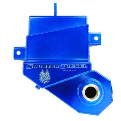 Sinister Diesel 2003-2007 Ford 6.0L Degas Bottle - Blue