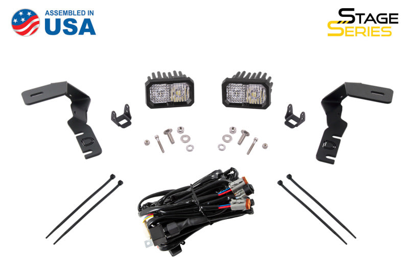 Diode Dynamics 19-21 Ford Ranger Pro SS3 LED Ditch Light Kit - Yellow Combo Diode Dynamics 19-21 Ford Ranger Pro SS3 LED Ditch Light Kit - Yellow Combo