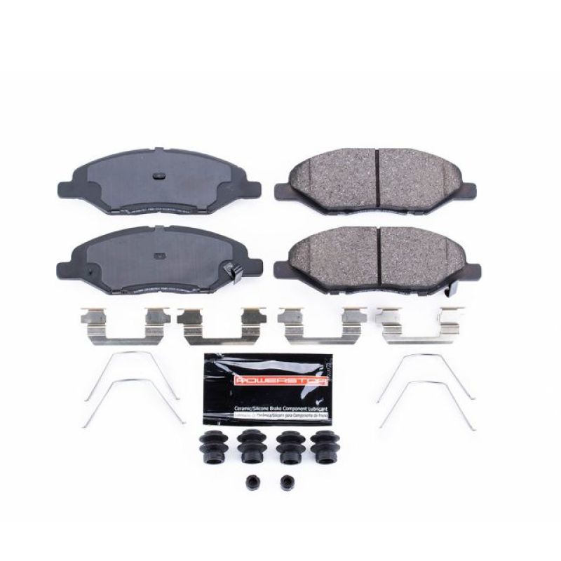 Power Stop 09-11 Nissan Versa Front Z23 Evolution Sport Brake Pads w/Hardware Power Stop 09-11 Nissan Versa Front Z23 Evolution Sport Brake Pads w/Hardware