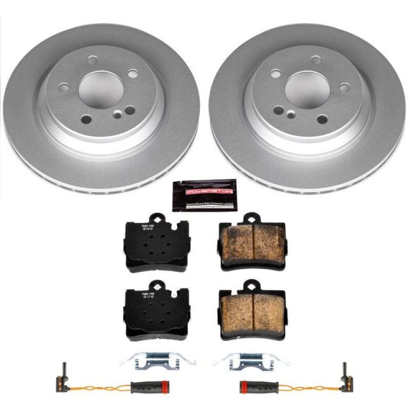 Power Stop 00-02 Mercedes-Benz S430 Rear Z23 Evolution Sport Coated Brake Kit Power Stop 00-02 Mercedes-Benz S430 Rear Z23 Evolution Sport Coated Brake Kit