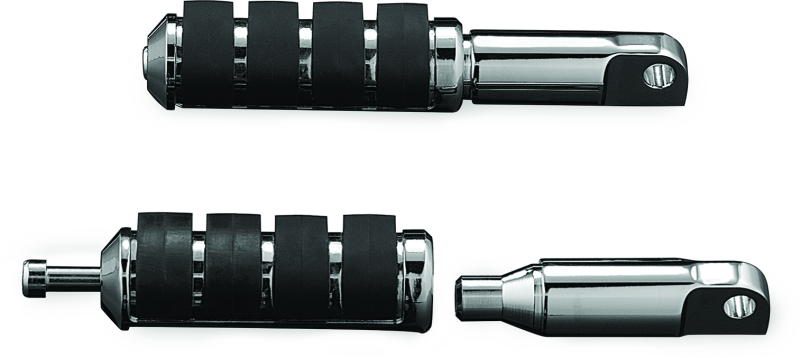 Kuryakyn Male Mount 2-1/2inch Footpeg Extension Chrome (Pair) Kuryakyn Male Mount 2-1/2inch Footpeg Extension Chrome (Pair)