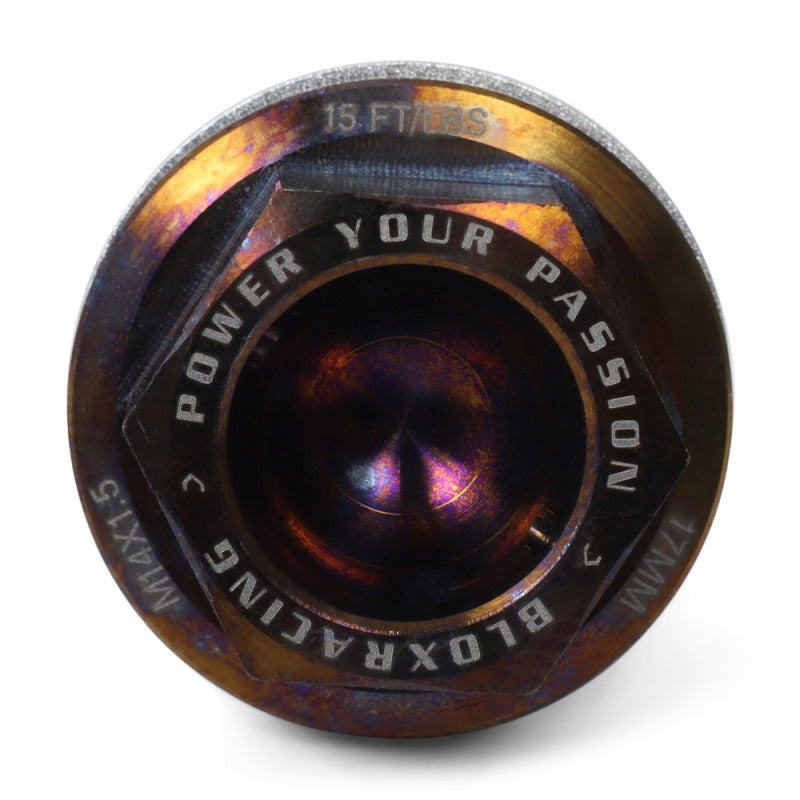 BLOX Racing Titanium Magnetic Oil Drain Plug - Honda M14X1.5 BLOX Racing Titanium Magnetic Oil Drain Plug - Honda M14X1.5