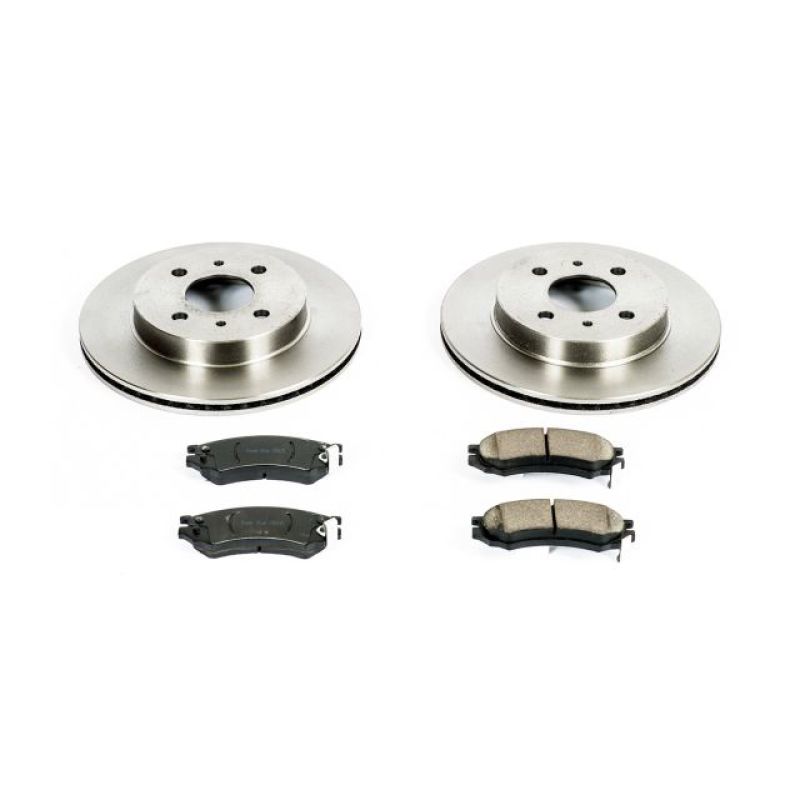 Power Stop 91-92 Saturn SC Front Autospecialty Brake Kit Power Stop 91-92 Saturn SC Front Autospecialty Brake Kit