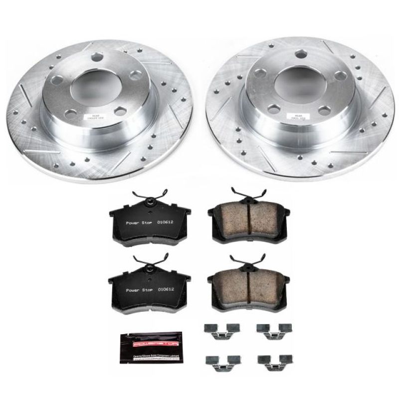 Power Stop 01-05 Audi Allroad Quattro Rear Z23 Evolution Sport Brake Kit Power Stop 01-05 Audi Allroad Quattro Rear Z23 Evolution Sport Brake Kit